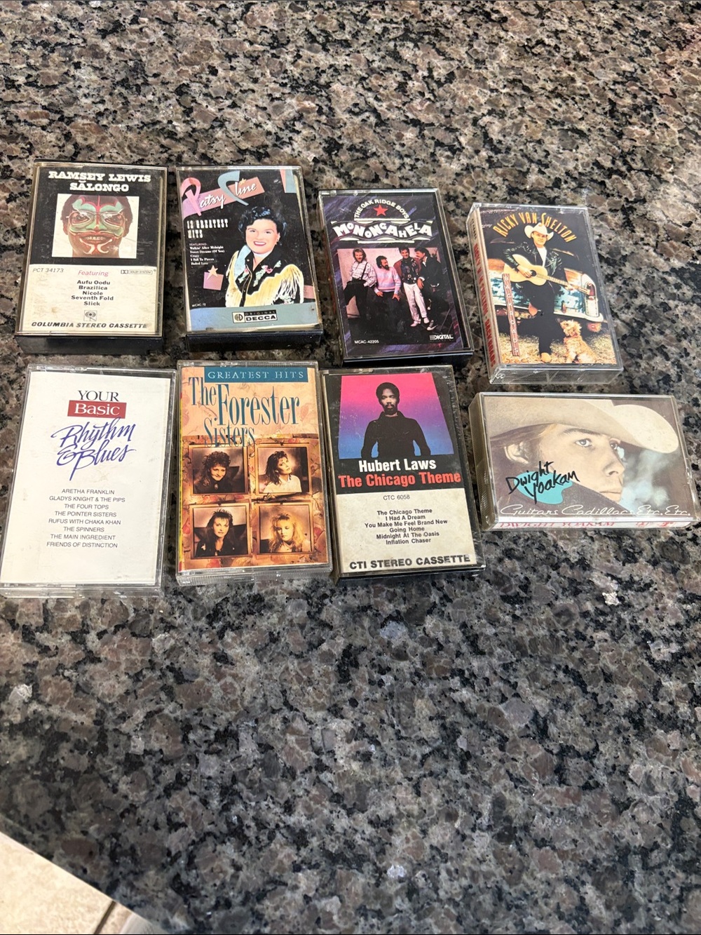 Vintage Cassette Tapes assorted artists